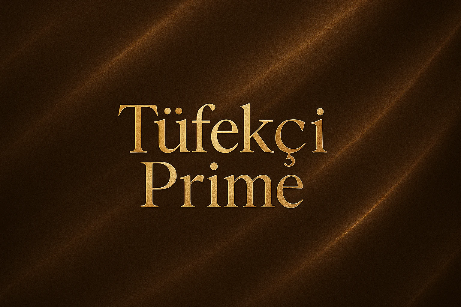 Tüfekçi Prime proje kapağı